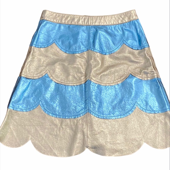 MARC JACOBS ‘THE ALINE SKIRT** Leather**US 0 $785 - Picture 5 of 7